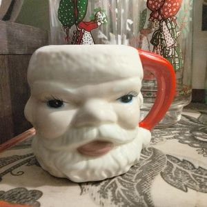 Vintage mini Santa Mug